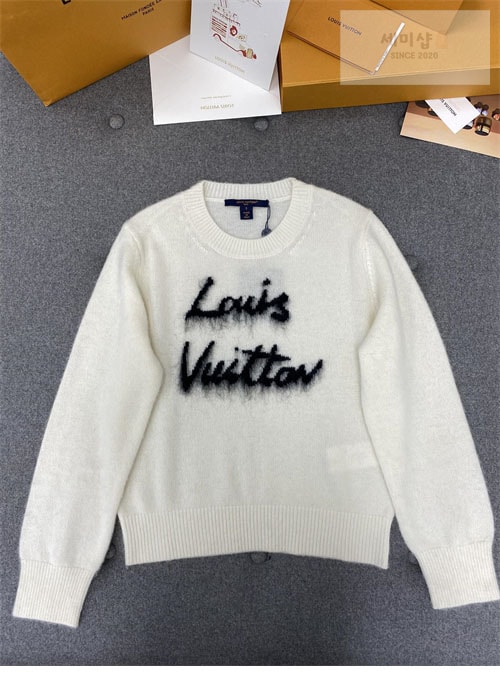 Louis Vuitton 루이비통 브러시드 니트 풀오버 의류 5번 이미지