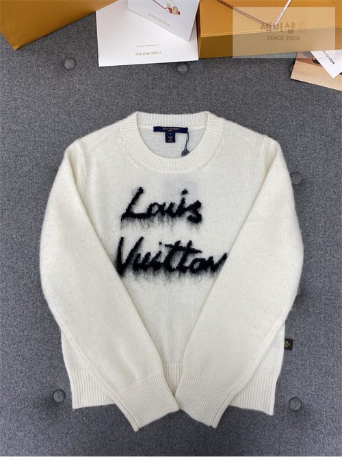 Louis Vuitton 루이비통 브러시드 니트 풀오버 의류 6번 이미지