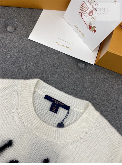 Louis Vuitton 루이비통 브러시드 니트 풀오버 의류 10번 이미지