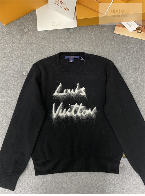 Louis Vuitton 루이비통 브러시드 니트 풀오버 의류 16번 이미지