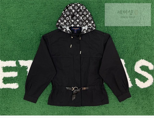 Louis Vuitton 루이비통 숏 후드 파카 블랙 의류 1번 이미지