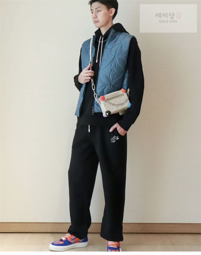 Louis Vuitton 루이비통 스테이플 핀 자수 시그니처 팬츠 의류 19번 이미지