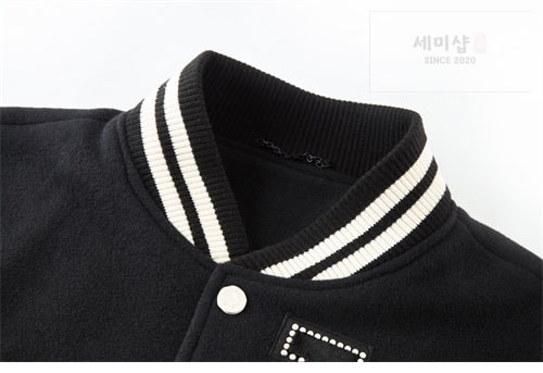 Louis Vuitton 루이비통 시그니처 벨벳 LV 바시티 블루종 자켓 의류 15번 이미지
