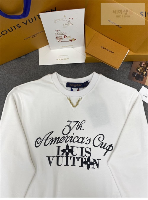Louis Vuitton 루이비통 아메리칸컵 맨투맨 스웨트셔츠 의류 10번 이미지