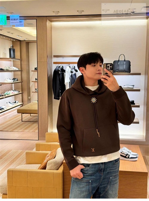Louis Vuitton 루이비통 엠벨리시드 코튼 후디 의류 21번 이미지