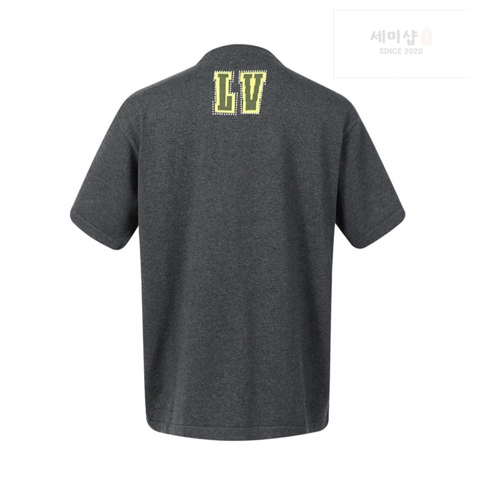 Louis Vuitton 루이비통 엠벨리시드 LV 도그 포 인따르시아 자카드 반팔 티셔츠 의류 4번 이미지
