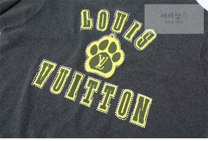 Louis Vuitton 루이비통 엠벨리시드 LV 도그 포 인따르시아 자카드 반팔 티셔츠 의류 7번 이미지