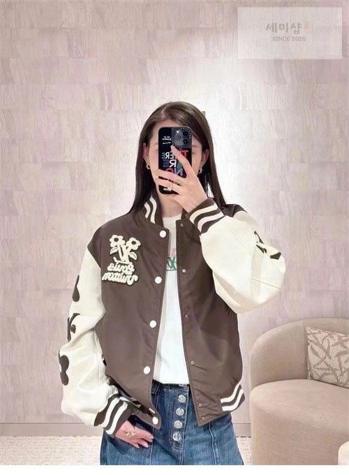 Louis Vuitton 루이비통 엠브로이더드 바시티 자켓 의류 20번 이미지