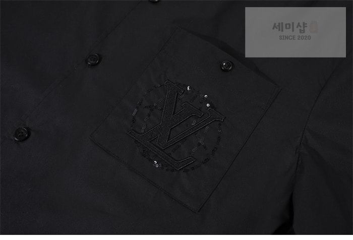 Louis Vuitton 루이비통 엠브로이더드 숏 슬리브드 코튼 셔츠 의류 15번 이미지