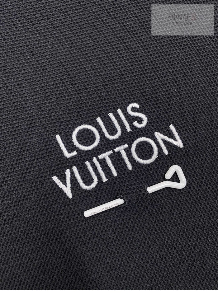 Louis Vuitton 루이비통 엠브로이더드 시그니처 쇼트 슬리브 피케 반팔 의류 10번 이미지