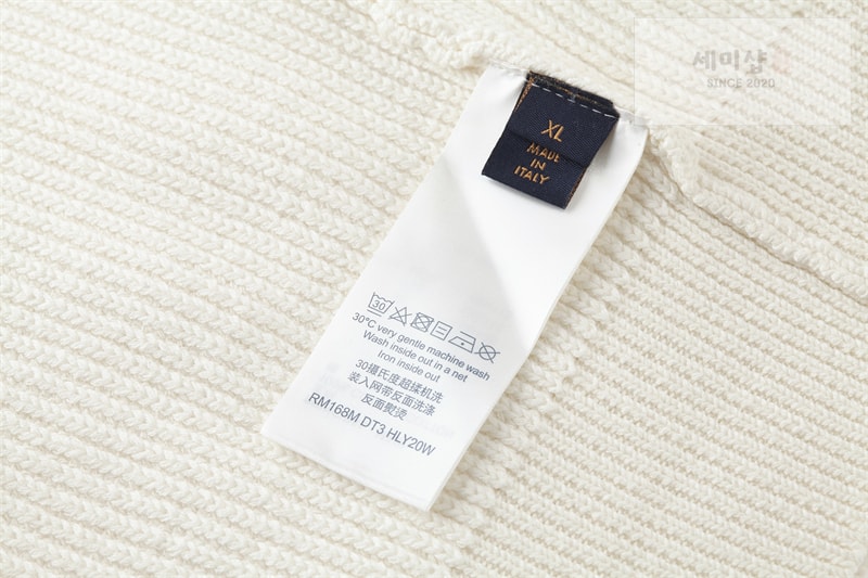 Louis Vuitton 루이비통 엠브로이더드 시그니처 캐시미어 크루넥 의류 12번 이미지