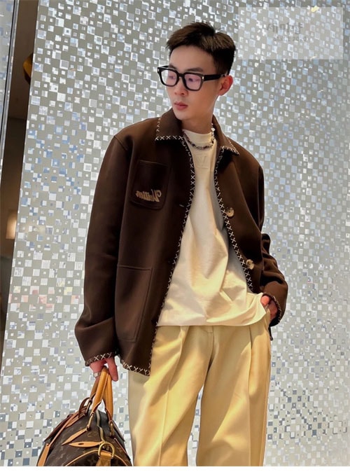 Louis Vuitton 루이비통 엠브로이더드 코튼 워크웨어 자켓 의류 20번 이미지