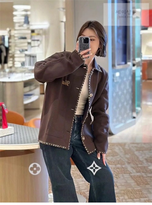 Louis Vuitton 루이비통 엠브로이더드 코튼 워크웨어 자켓 의류 23번 이미지