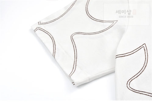 Louis Vuitton 루이비통 엠브로이더드 LV로고 프린팅 반팔 티셔츠 의류 7번 이미지