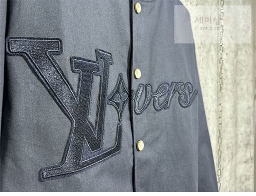 Louis Vuitton 루이비통 엠브로이더드 LV 러버 블루종 자켓 의류 10번 이미지