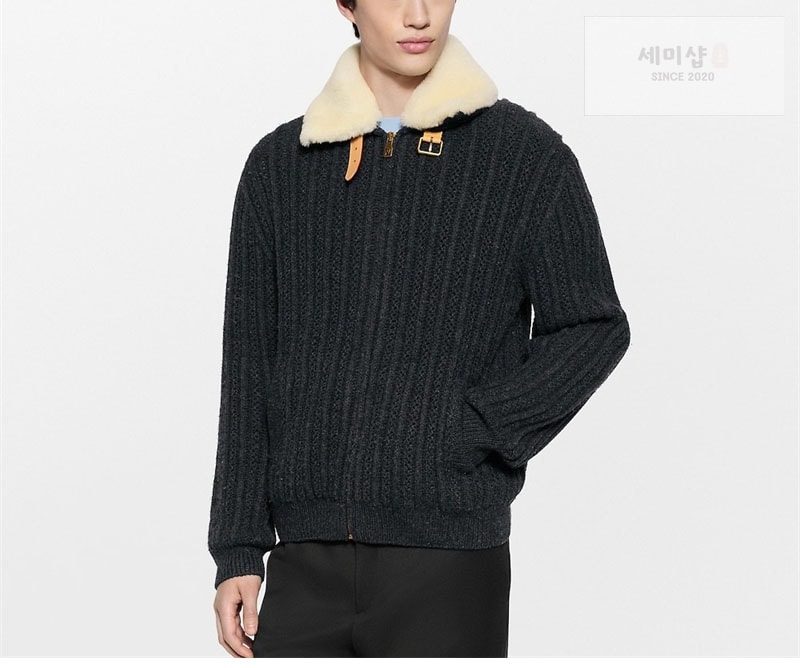 루이비통 루이비통 캐시미어 울 블루종 자켓 의류 14번 이미지