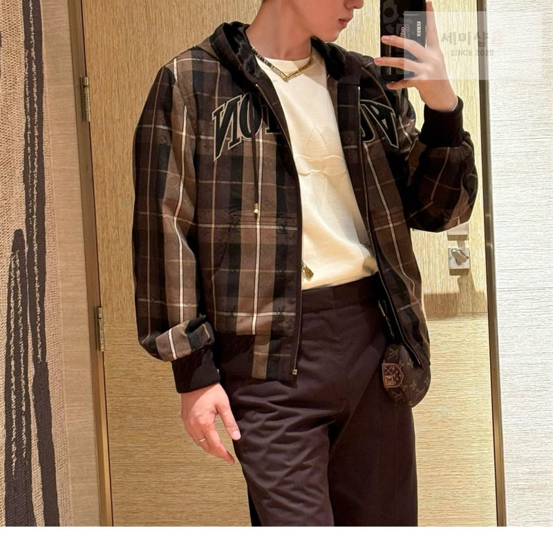 루이비통 루이비통 테일러드 후디드 블루종 의류 3번 이미지