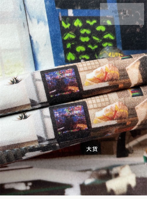Louis Vuitton 루이비통 23AW LV Teen Bedroom 프린트 반팔 티셔츠 의류 15번 이미지