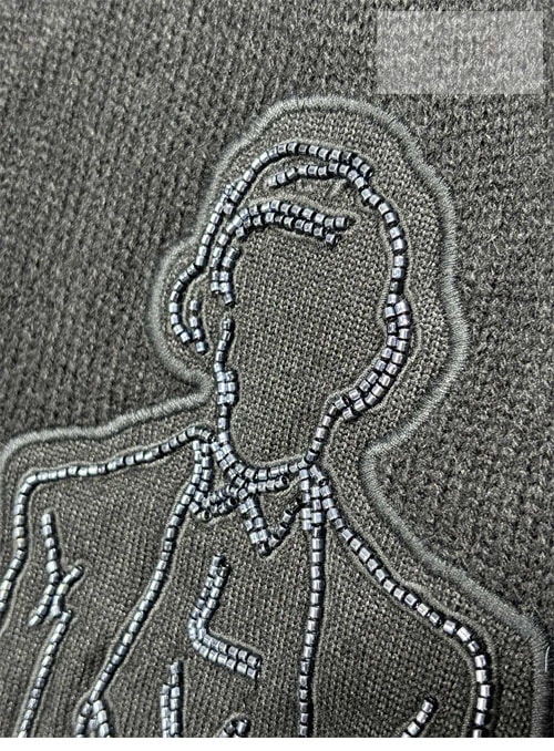 Louis Vuitton 루이비통 23SS 메리노 울 자수 가디건 의류 13번 이미지