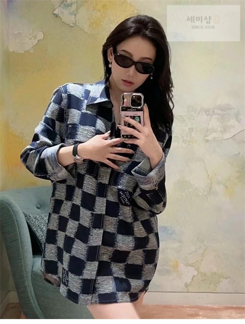 Louis Vuitton 루이비통 24FW 다미에 울 오버셔츠 의류 23번 이미지