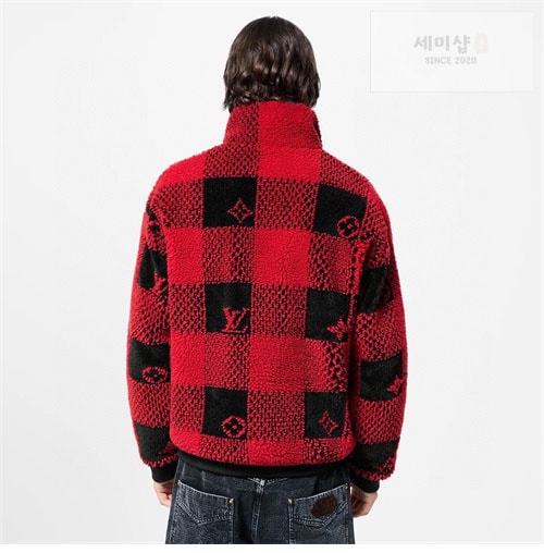Louis Vuitton 루이비통 24FW 다미에 플리스 블루종 의류 16번 이미지