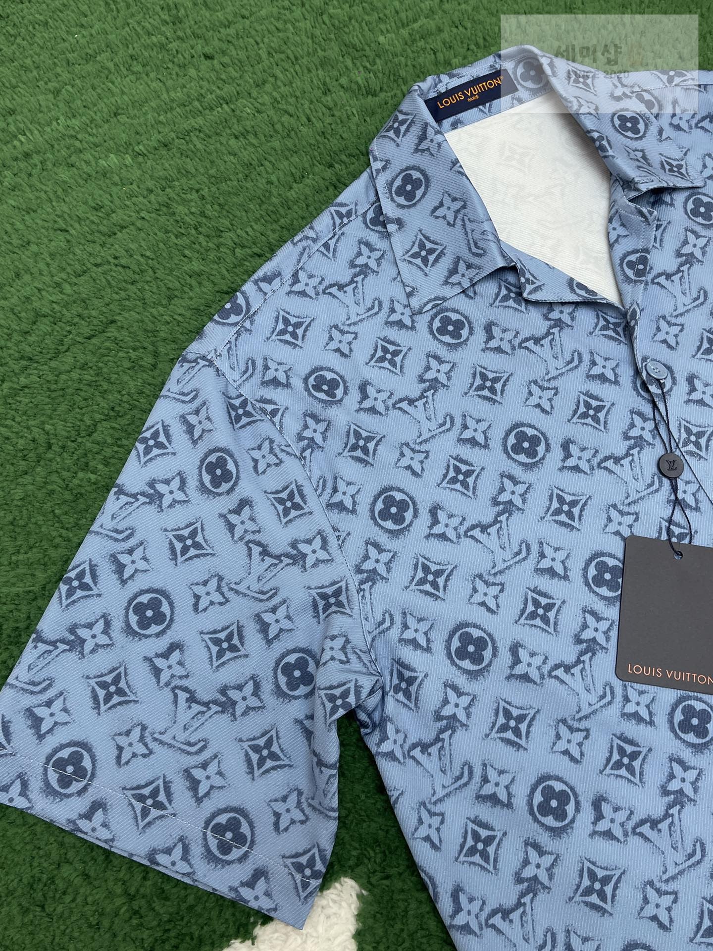 Louis Vuitton 루이비통 24SS 실크 모노그램 쇼트 슬리브 셔츠 의류 7번 이미지