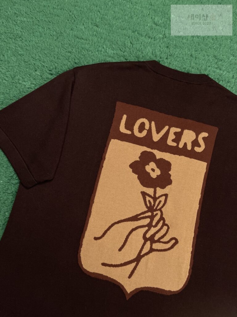 Louis Vuitton 루이비통 24SS LV 로고 트렁크 니트 반팔티셔츠 브라운 의류 8번 이미지