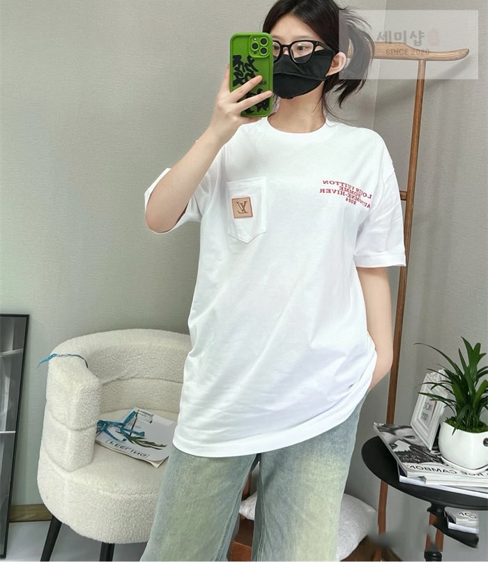 Louis Vuitton 루이비통 24ss LV 반팔 티셔츠 레플리카 3번 이미지 - 의류 | 세미샵 레플리카 사이트