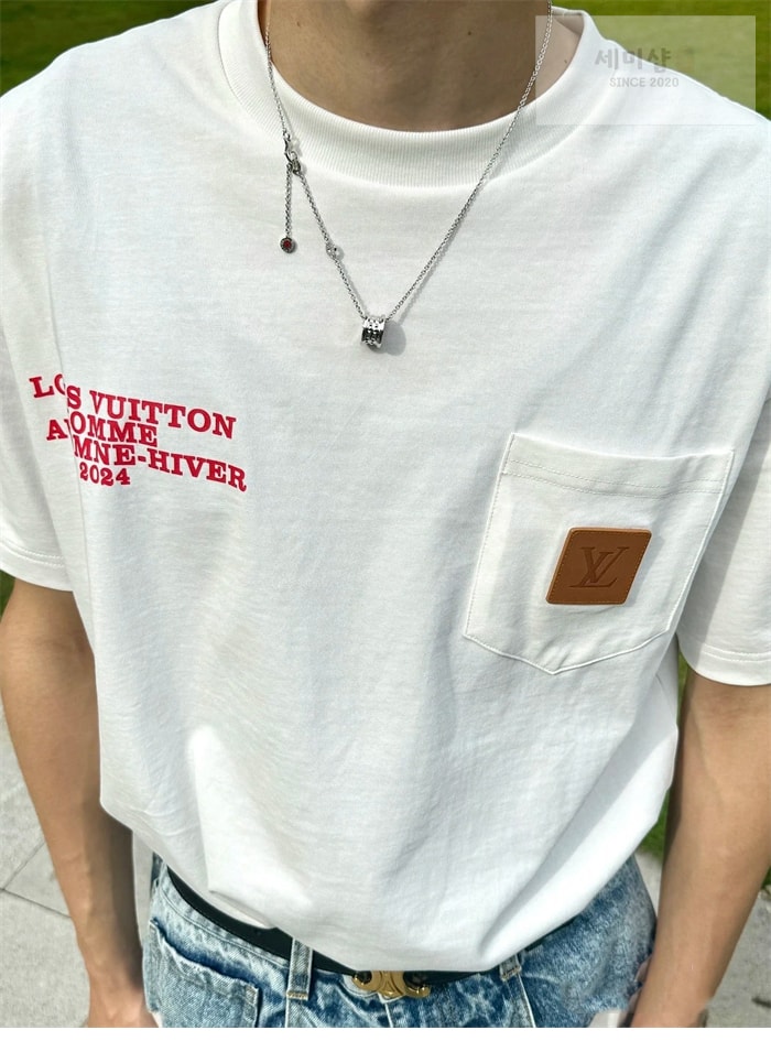 Louis Vuitton 루이비통 24ss LV 반팔 티셔츠 레플리카 4번 이미지 - 의류 | 세미샵 레플리카 사이트