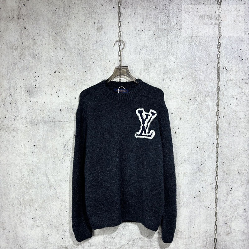 Louis Vuitton 루이비통 24ss LV 인따르시아 울 블렌드 크루넥 의류 1번 이미지