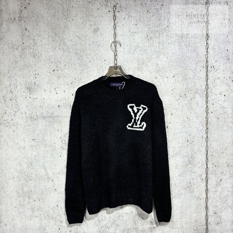 Louis Vuitton 루이비통 24ss LV 인따르시아 울 블렌드 크루넥 의류 2번 이미지