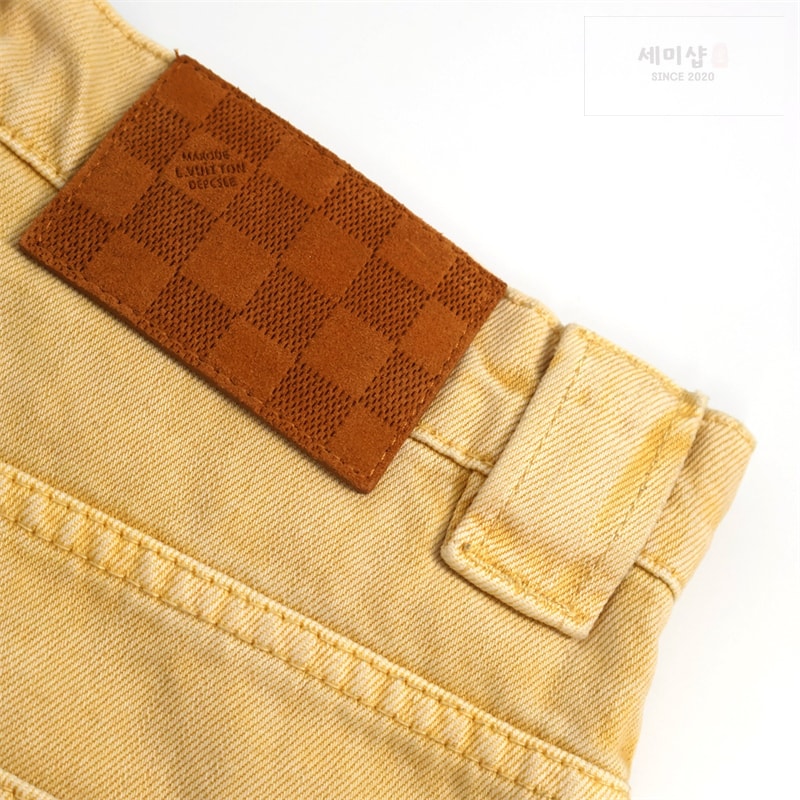 Louis Vuitton 루이비통 25FW 가먼트 다이드 데님 카펜터 팬츠 의류 8번 이미지