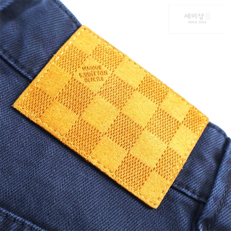 Louis Vuitton 루이비통 25FW 가먼트 다이드 데님 카펜터 팬츠 의류 12번 이미지
