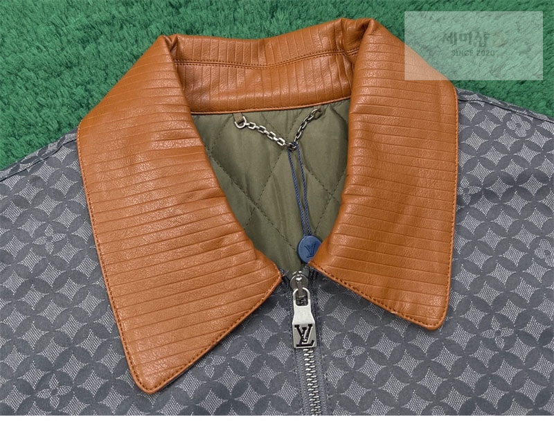 Louis Vuitton 루이비통 25FW 자카드 댄디 모노그램 코튼 워크웨어 블루종 의류 8번 이미지