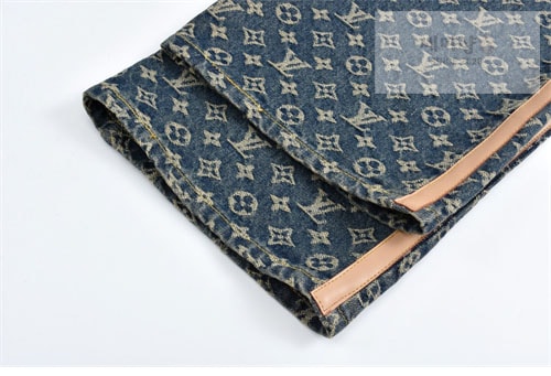Louis Vuitton 루이비통 25SS 모노그램 데님 테일러드 팬츠 의류 7번 이미지