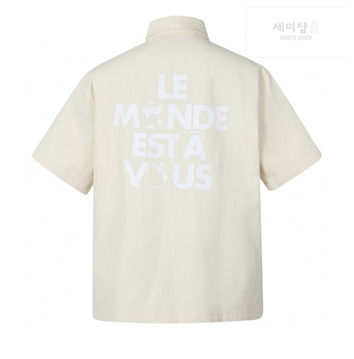 Louis Vuitton 루이비통 25SS 실크 블렌드 숏 슬리브드 셔츠 남방 의류 18번 이미지