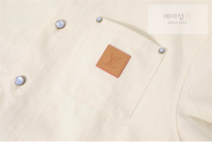 Louis Vuitton 루이비통 25SS 실크 블렌드 숏 슬리브드 셔츠 남방 의류 8번 이미지