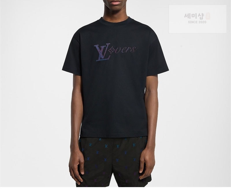 Louis Vuitton 루이비통 25SS 이리데슨트 LV 남성 반팔 티셔츠 레플리카 9번 이미지 - 의류 | 세미샵 레플리카 사이트