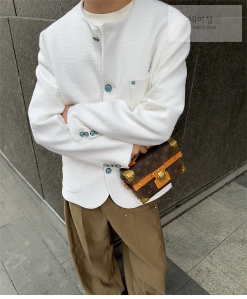 Louis Vuitton 루이비통 25SS 컬렉션 트위드 자켓 의류 15번 이미지