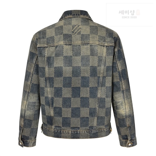 Louis Vuitton 루이비통 3D 다미에 워시드 데님 자켓 의류 14번 이미지