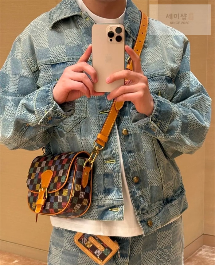Louis Vuitton 루이비통 3D 다미에 클래식 데님 자켓 레플리카 1번 이미지 - 의류 | 세미샵 레플리카 사이트
