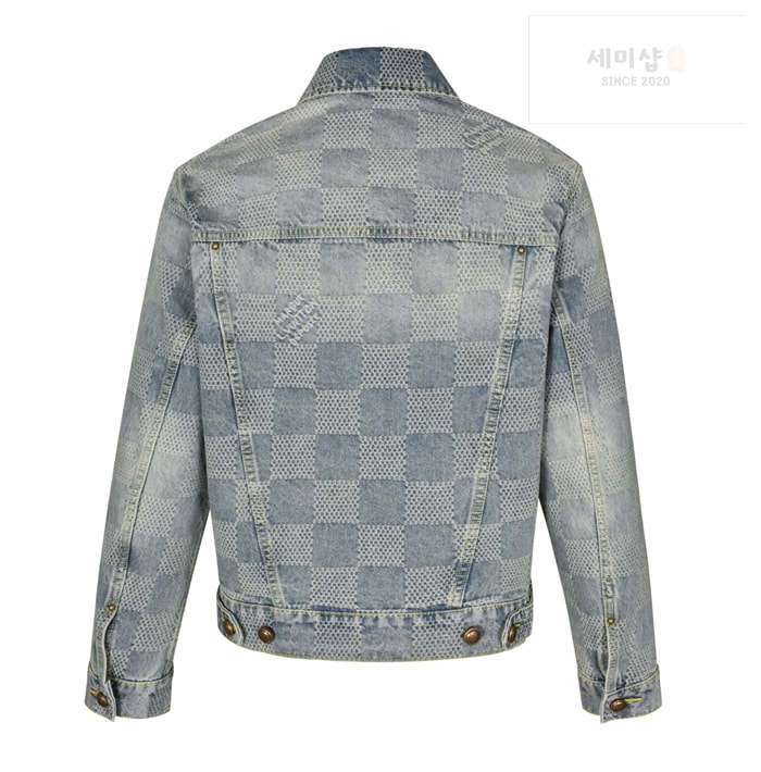 Louis Vuitton 루이비통 3D 다미에 클래식 데님 자켓 레플리카 4번 이미지 - 의류 | 세미샵 레플리카 사이트