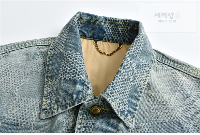 Louis Vuitton 루이비통 3D 다미에 클래식 데님 자켓 레플리카 5번 이미지 - 의류 | 세미샵 레플리카 사이트