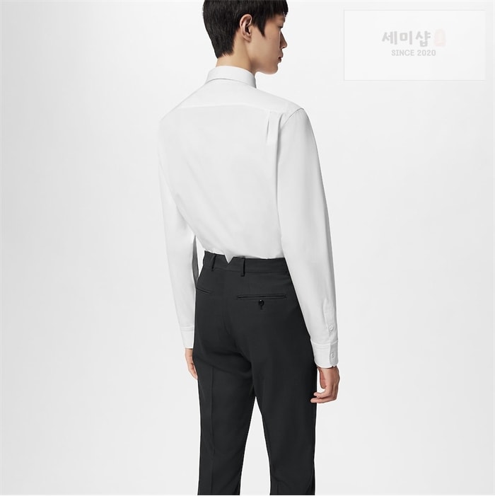 Louis Vuitton 루이비통 DNA LV 엠브로이더드 코튼 셔츠 의류 2번 이미지