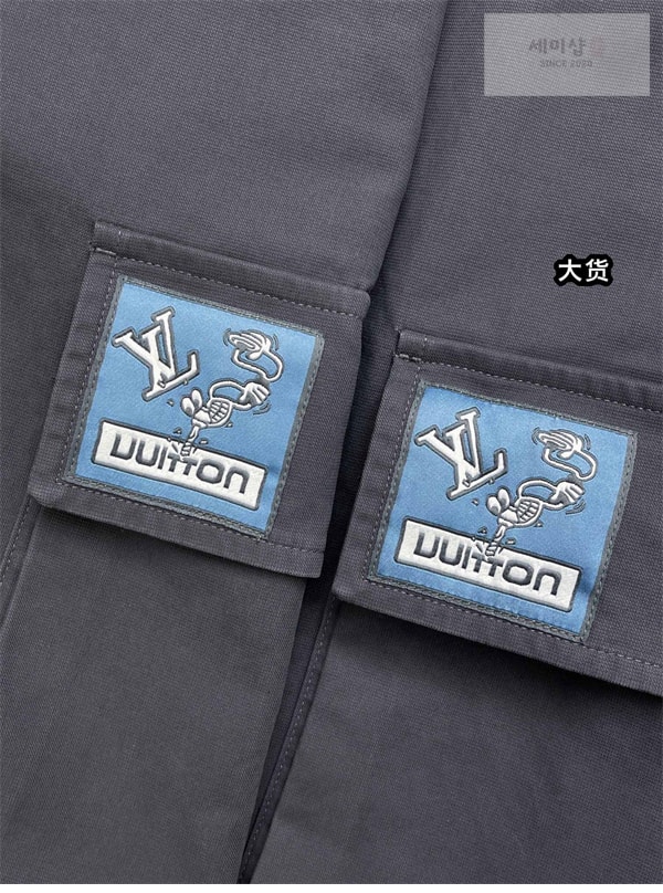 Louis Vuitton 루이비통 GOTS 오가닉 코튼 릴랙스드 카고 팬츠 레플리카 7번 이미지 - 의류 | 세미샵 레플리카 사이트