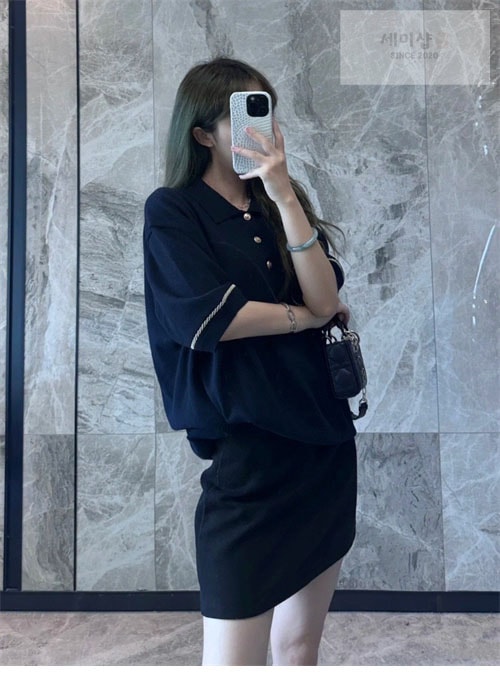 Louis Vuitton 루이비통 LV컵 버튼 로프 자수 반팔 코튼 폴로 티셔츠 의류 2번 이미지