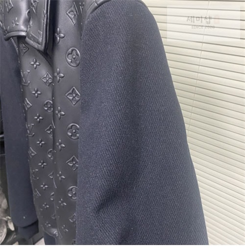 Louis Vuitton 루이비통 LVSE 엠보스드 모노그램 믹스 레더 블루종 의류 5번 이미지