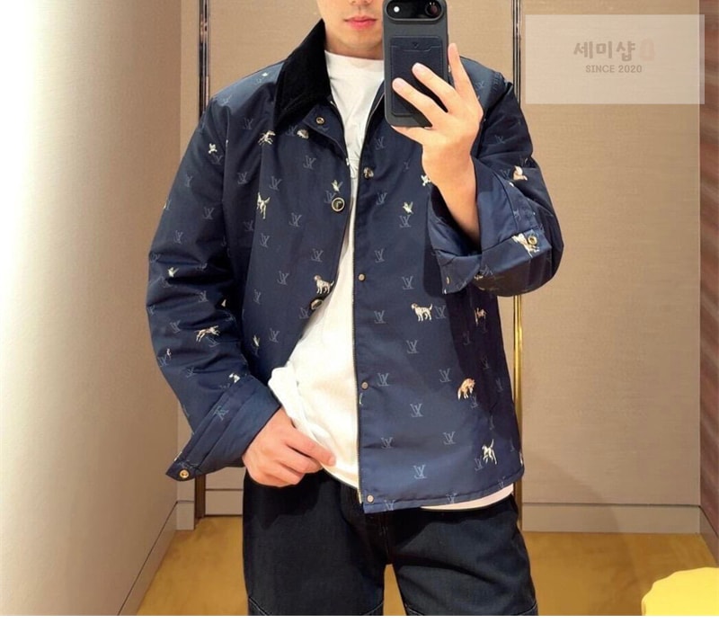 루이비통 루이비통 LV 블라종 패디드 자켓 의류 4번 이미지
