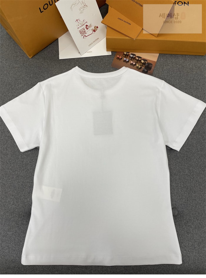 Louis Vuitton 루이비통 LV 스템프 코튼 반팔 티셔츠 의류 20번 이미지