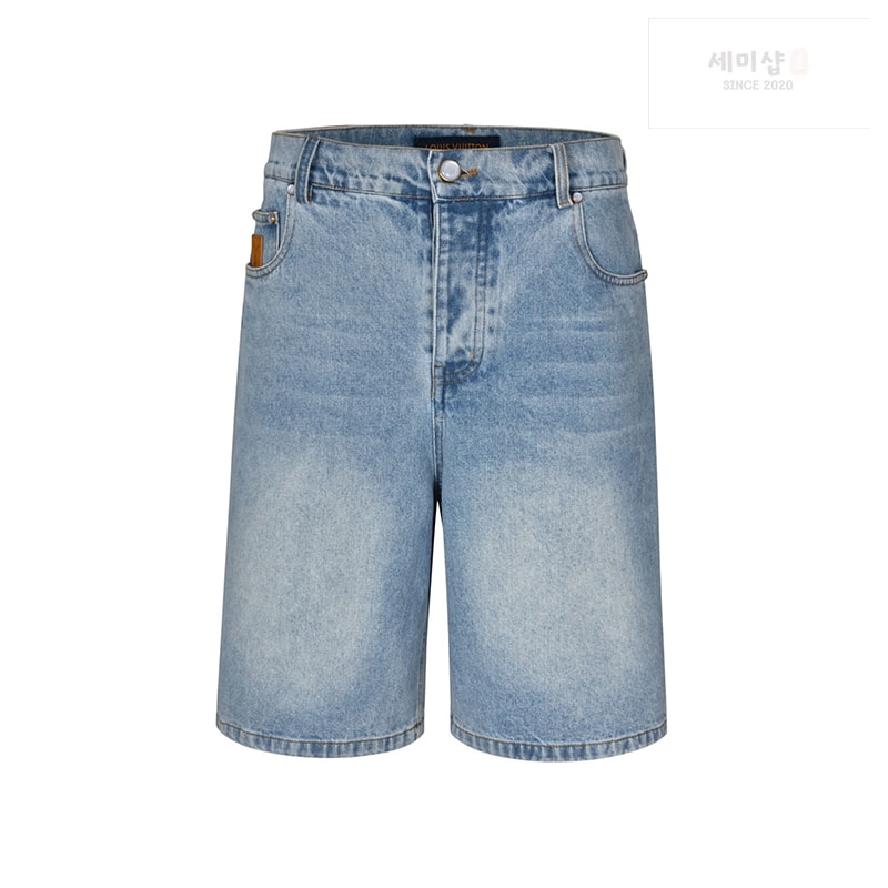 Louis Vuitton 루이비통 LV 패치 데님 반바지 의류 13번 이미지